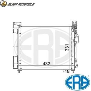 KONDENSATOR KLIMAANLAGE 667119 FÜR KIA PICANTOI G4HE 1.0L G4HG 1.1L 4cyl 1.1L - Picture 1 of 8