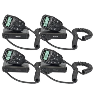 Retevis RA86 GMRS Transceiver Mobile Car Radio Station NOAA Weather Alert 4Pack - Zdjęcie 1 z 13