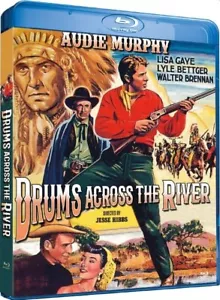 DRUMS ACROSS THE RIVER (1954) Audie Murphy Blu-Ray NEW (USA Compatible) - Picture 1 of 2