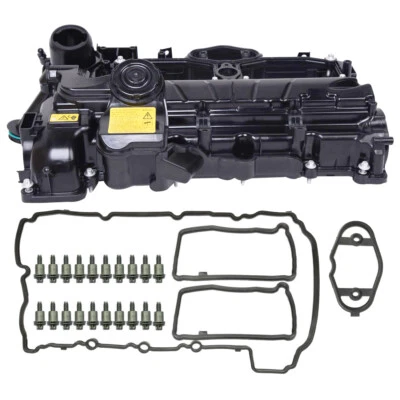 Cubierta de válvula de motor con junta para BMW X1 X3 X4 X5 Z4 2013-2018 2,0 L 11127588412 Foto 1 de 4
