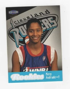 Mery Andrade Cleveland Rockers 1999 Fleer Ultra WNBA Rookie Card #124 FREE S/H - Picture 1 of 2