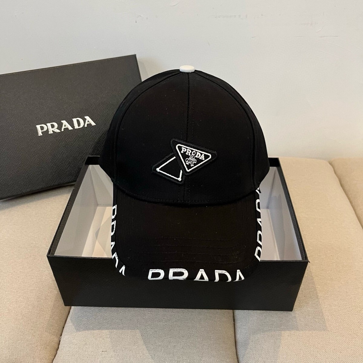 PRADA Black Hats for Men for sale | eBay PRADA Black Hats for Men for sale | eBay