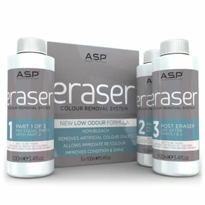 Affinage ASP Eraser Colour Removal System ( New Low Odour Formula ) 3 x 100ml