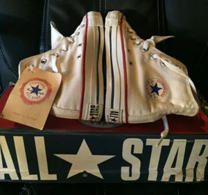 Converse ALL STAR/Made in USA/size 3US(NEW!) in original box!(1986-1992) - Picture 1 of 12