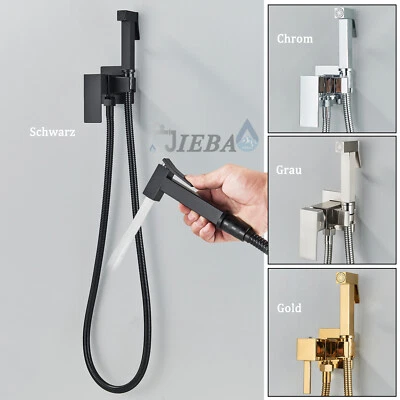 Edelstahl Bidet Brause set Handbrause WC Intim Hygiene mischer Dusche Armatur - Bild 1 von 2