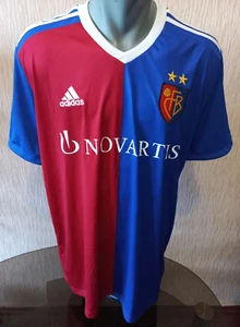 Adidas FC Basel 2018/2019 #27 Yannik jersey shirt (Size XL) - Picture 1 of 8