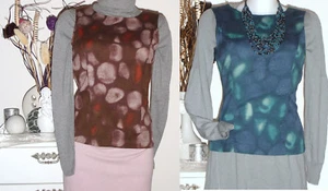 Noa Noa Blouse Shirt Wishful Green Blue Royal Zivago Berry Purple Pink - New - Picture 1 of 10