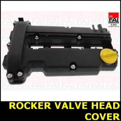 Rocker Valve Head Cover Fits VAUXHALL AGILA CORSA CORSAVAN A B C 1.2 130CV - Image 1 of 3