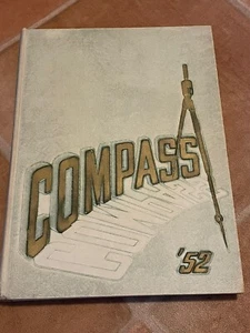1952 Compass George Washington High School Alexandria VA YEARBOOK Annual Book - Picture 1 of 8