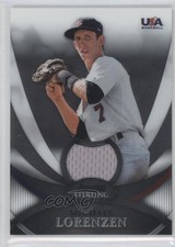 2010 Bowman Sterling USA Baseball Relics Michael Lorenzen #USAR-8
