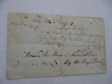 1794 Manuscript Doctor Bill for Smallpox Treatment Americana Small Pox Antique