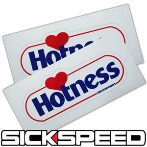 2PC HOTNESS HOSTESS HO HO VINYL STICKER DECAL STICKERBOMB BOMB FUNNY SPOOF LOT C - Picture 1 of 1