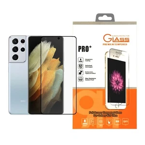 Protector de pantalla de vidrio templado cubierta completa para teléfono Samsung Galaxy S21 Ultra 5G - Imagen 1 de 24