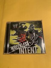 WWE Wreckless intent  (CD) Theme Music WWF , Pre-owned