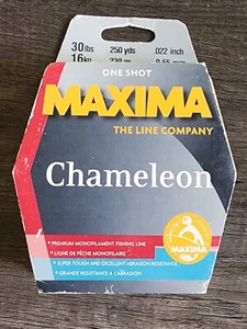 Maxima Chameleon Premium Monofilament Fishing Line 30# 250 Yds 0.22 inch - Picture 1 of 4