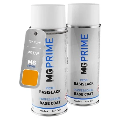 Autolack Sprühdosen für Ford PSTA9 Chrome Yellow Grundlack Basislack 400ml - Bild 1 von 4