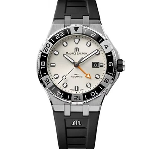 Maurice Lacroix AI6158-SS001-130-2 Men's Aikon Venturer White Dial Automatic - Picture 1 of 3