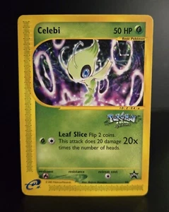 Juego de cartas coleccionables Pokémon - celebi #50 - promoción estrella negra estampada - pokemon 4ever 2002 - lp/nm - Imagen 1 de 2