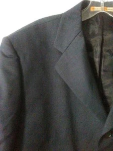 Giacca blazer uomo Richard Harris lana blu tinta unita 3 bottoni cappotto sportivo 40L - Foto 1 di 7