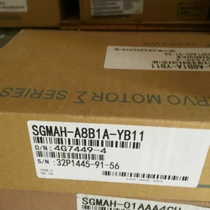 NEW YASKAWA SGMAH-A8B1A-YB11 SERVO MOTOR SGMAHA8B1AYB11 - Picture 1 of 2