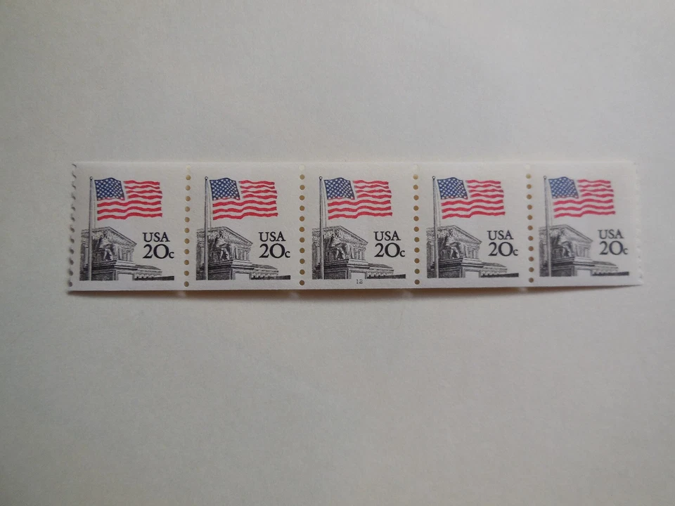 #1895a 20c Flag over Supreme Court PNC5 #12 MNH OG VF - Image 1 of 1