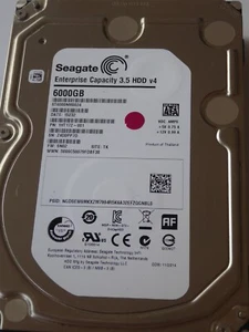 ST6000NM0024 SN: Z4D PN: 1HT17Z-001 FW: SN02  TK 11/2014 Seagate Enterprise 6TB - Afbeelding 1 van 1