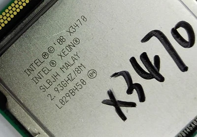 Intel Xeon X3470 LGA1156 4 cores/95W B1  Processor CPU - Image 1 of 3