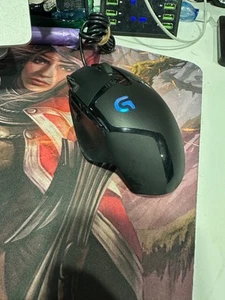 logitech G-402 Hyperion Fury Fps Gaming Mouse Pre-Owned In Working Condition - Afbeelding 1 van 5
