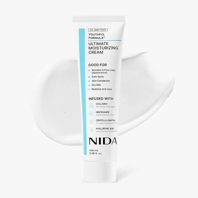 For Sensitive Skin NIDA Youthful Formula Ultimate 100ml Moisturizing Cream~