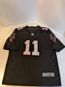 Atlanta Falcons #11 Julio Jones Licensed NFL Football Jersey T Shirt NIKE Large - Picture 1 of 9