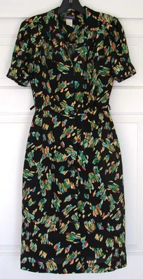 Vintage 90's Y2K FRED SEGAL Colorful S/S Shirt Dress XS/S/5 - Image 1 of 4