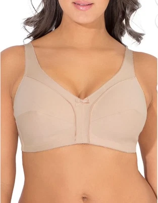 Fruit of the Loom Women's Seamed Wirefree Bra, Color: 'Sand' Style 96825 38D New - Image 1 of 4
