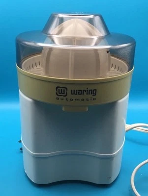 Vintage Waring Automatic Juicer-Electric JC110-8 Almond Clean Japan - Image 1 of 4