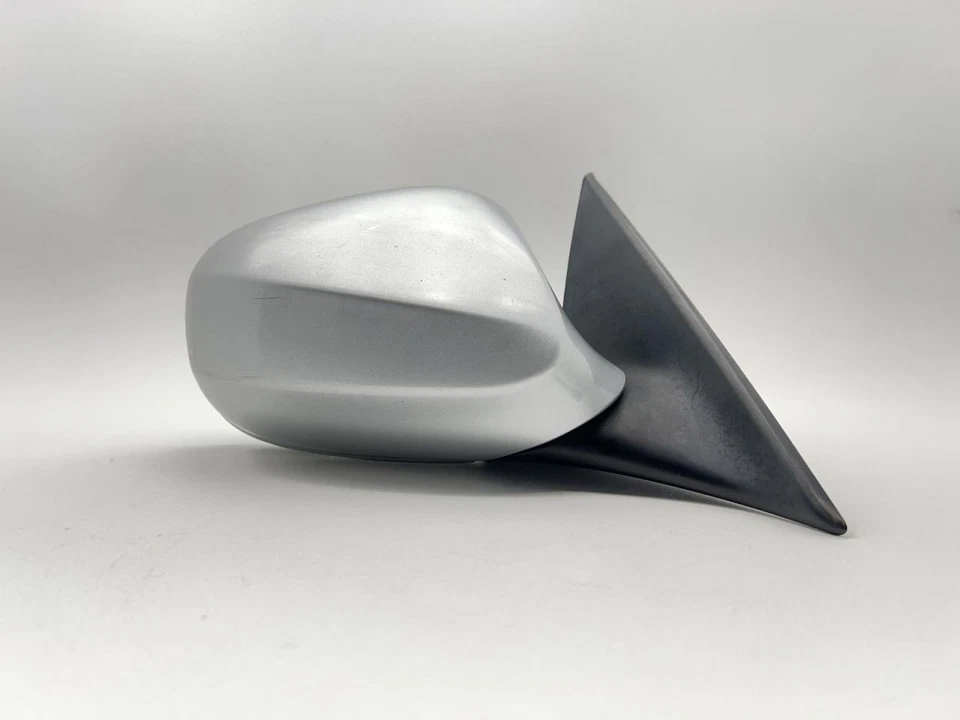 2010-2013 BMW 335i Right Passenger Side Door Mirror Silver - Image 1 of 4