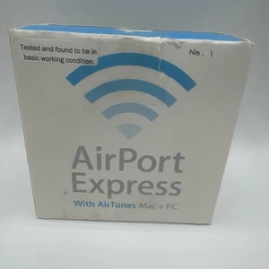 Apple Airport Express A1084 54 Mbps Wireless G Router (M9470LL/A) - Picture 1 of 7