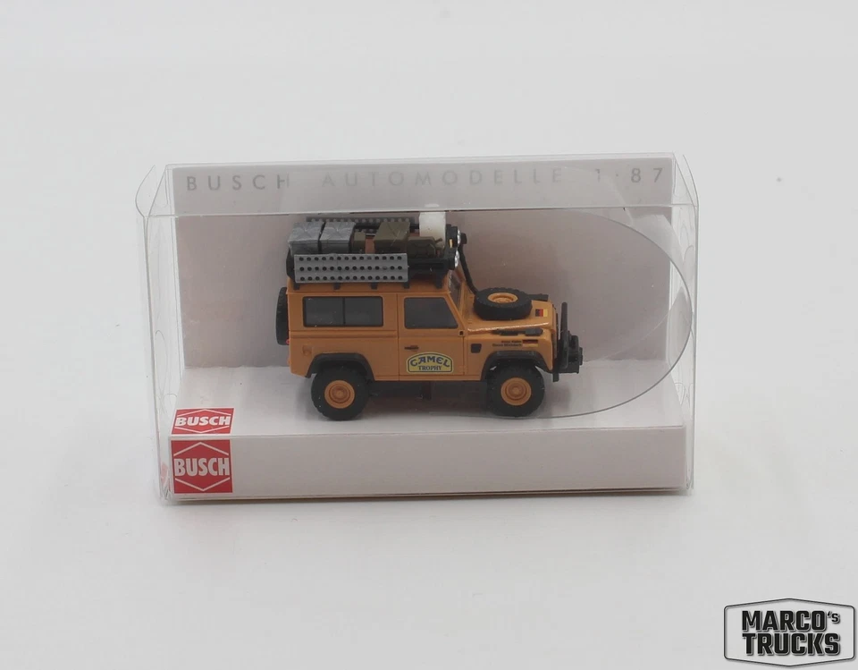 Busch Rover Defender 90 Camel Trop No. 54311 /BUN77 - Image 1 of 1
