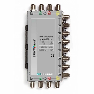 Fracarro SWI4408-17 Multiswitch in cascata a 4 in- 8 out -17dB NUOVO - Immagine 1 di 4