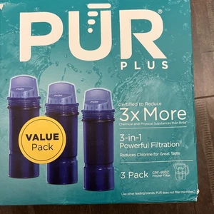 PUR PLUS CRF-950Z Pitcher Filter 3 Filters New Sealed - Picture 1 of 2