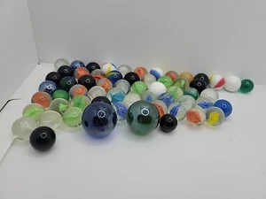 Lot of 50 vintage marbles - Picture 1 of 5