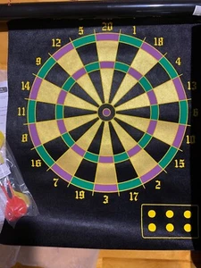 Magnetic Dart Game 2-in-1 Dart Board Indoor Game 2 Sided - Picture 1 of 6
