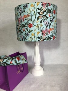20cm/30cm/40cm Lampenschirm in Liberty 'Lockwood' Tana Lawn in blau - Bild 1 von 3