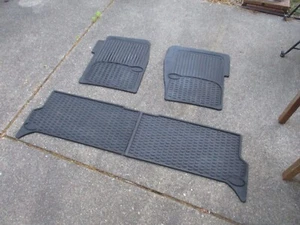 1999-2004 Land Rover Discovery 2 II Rubber All Weather Floor Mats OEM CA Truck - Picture 1 of 20