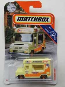 Coche de juguete ~ Camión Mattel Matchbox Ice Cream King 2019 ~ Jr's Yummie ~ MBX 11/20 - Imagen 1 de 2
