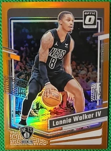 Lonnie Walker IV/199 2023-24 Donruss Optic Orange Prizm SP #107 - Imagen 1 de 2