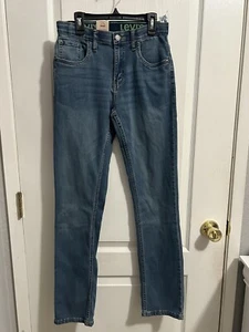 Levi's Boys' 511 Slim Fit Jeans Blue Adjustable Waist Med Wash Size 16Reg 28 X30 - Picture 1 of 3