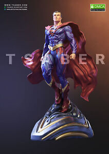 Superman Justice League DC Comics 3D Printed & Painted Figure (High Quality)