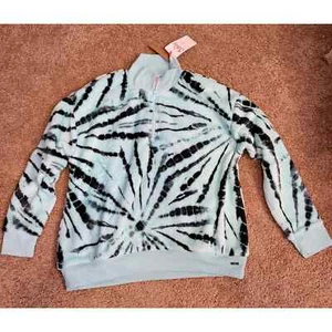 Collection X by Justice Patterned Half Zip Sweatshirt XL (16/18) - Picture 1 of 3