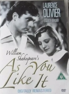 As You Like It DVD William Shakespeare Elisabeth Bergner & Laurence Olivier UK - Picture 1 of 2
