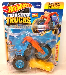 Monster Trucks Hot Wheels 1:64 2024 azul naranja HWMT TRIKE MONSTER TRUCK - Imagen 1 de 10