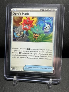 Ogre's Mask Trainer 159/167 Cosmos Holo Promo Pokémon Twilight Masquerade NM - Picture 1 of 1